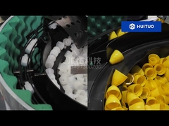 Линия розлива жидкости для чистки унитазов, укупорка и завинчивание в одной