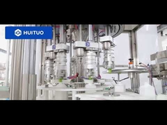 Укупорочная машина для дезинфицирующего средства для рук обычно используется для круглых крышек и крышек для насосов.