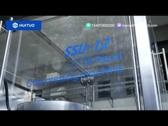 Huituo индивидуальная укупорочная машина для прессования крышек из ПЭТ-бутылок для меда и сиропа с расшифровщиком крышек