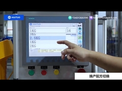 Машина для розлива стирального порошка с линейным расходомером Huituo, с автоматическим переключением