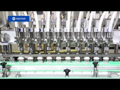 Huituo 10-головочная линейная сервопоршневая машина для наполнения пластиковых бутылок из ПЭТ для детского масла