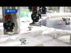 Автоматическая ротационная укупорочная машина Huituo с 8 головками для детского масла с крышкой-толкателем