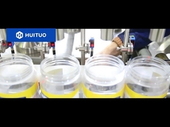 Автоматическая линейная машина для наполнения бутылок с жидким поршнем и объемным наполнением для универсального наполнения