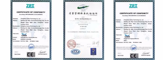 Бутылка минуты 4200/час машин для прикрепления этикеток бутылки заполняя покрывая